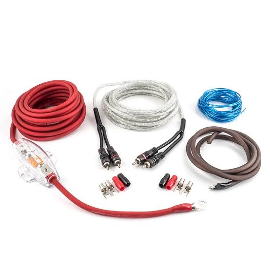 Câbles rouge/noir pour alimentation radio véhicules – Image 2